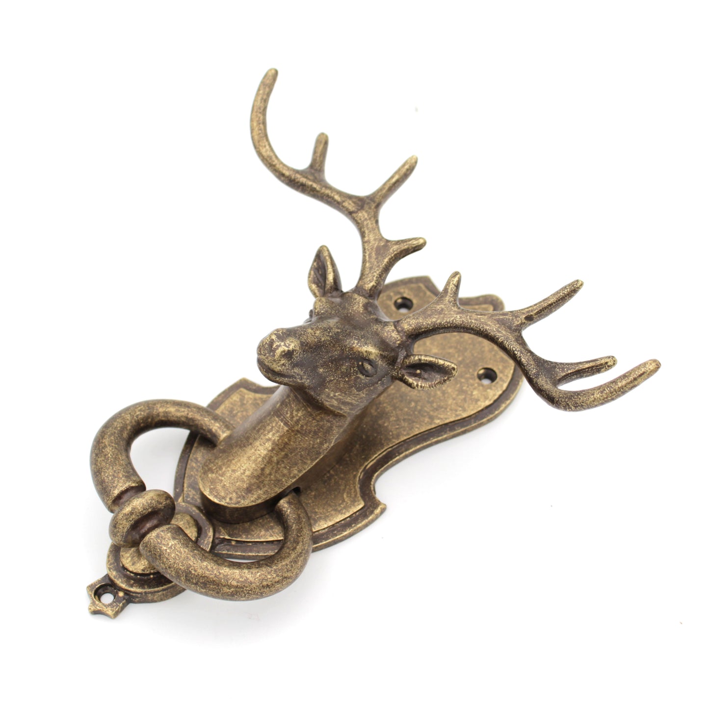 STAG Brass Front Door Knocker - 1 piece