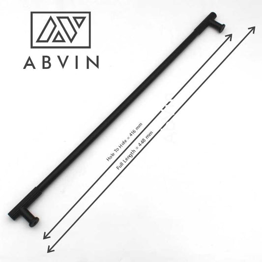 Black Finish Cabinet Pull Handle – Antique Finish | Modern Bar Handle for Kitchen, Drawer & Wardrobe (1 Pc)