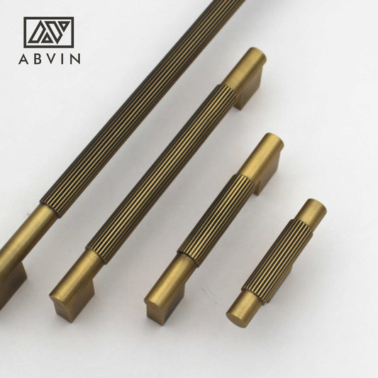 Abvin Antique Handles Fluted Cabinet Pulls & T-Bar Knobs
