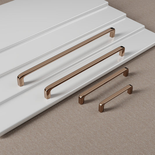 PVD Copper RoseGold Round Cabinet Hardware, Furniture Pulls for Doors, Cabinets, Cupboards & Drawers -1 Piece