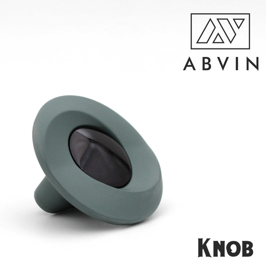 ABVIN Black Green Handles, Modern Cabinet Hardware, Furniture Pulls for Doors, Cabinets, Cupboards & Drawers