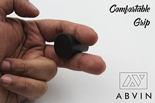 Round Black Knobs Unique Cabinet Pulls, Beautiful Drawer Knobs, Decorative Knobs, Dresser Knobs, Drawer Pulls, Knobs and Pulls - 1 pcs