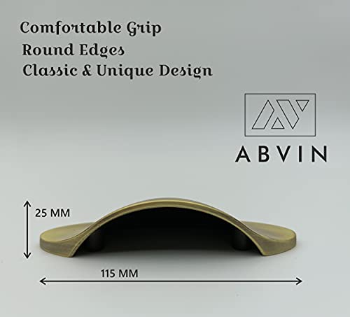 Antique Cup Pull , Cabinet Handles , Kitchen Handles - 1 pcs