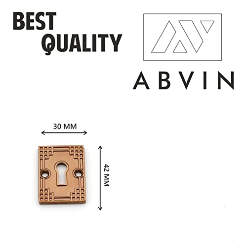 Rose Gold Keyhole with Design, Rosegold Key Hole for Lock - 1 pcs