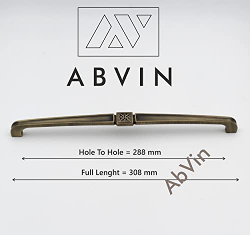 ABVIN Jali Vintage Antique for Cabinet Hardware Furniture Pulls for Cabinets Cupboards Drawers - 1 pcs