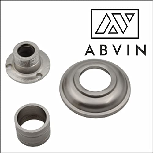 Heavy Wall to Wall Bracket for 1 Inch Curtain Rod - SS Finish - 1set ( 2 pcs )