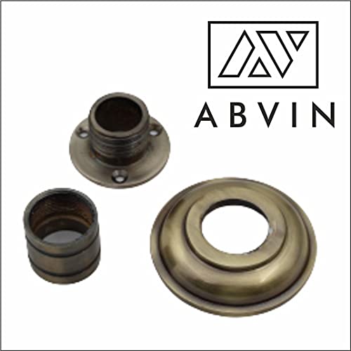 Heavy Antique Wall to Wall Bracket for 1 Inch Curtain Rod - 1set ( 2 pcs )