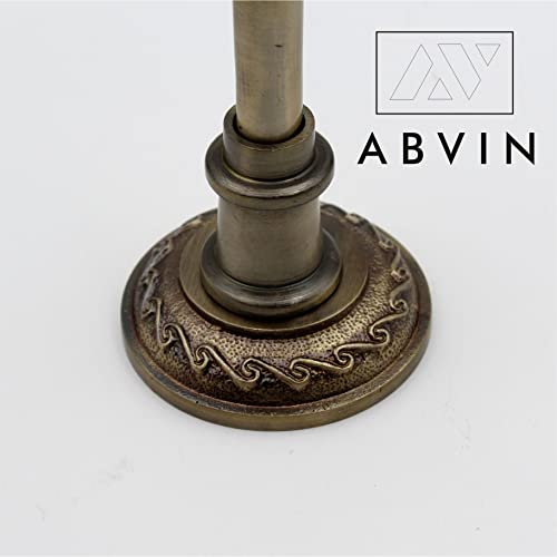 Carving Heavy Antique Wall Bracket for 1 Inch Curtain Rod - 1set ( 2 pcs )