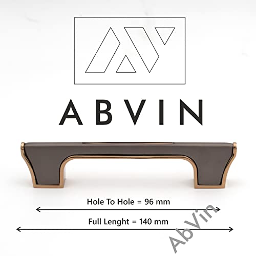 Grey Gold Cabinet Handles for Cabinet Hardware, Furniture Pulls for Doors, Cabinets, Cupboards & Drawers - Grey Gold Finish - 1 pcs