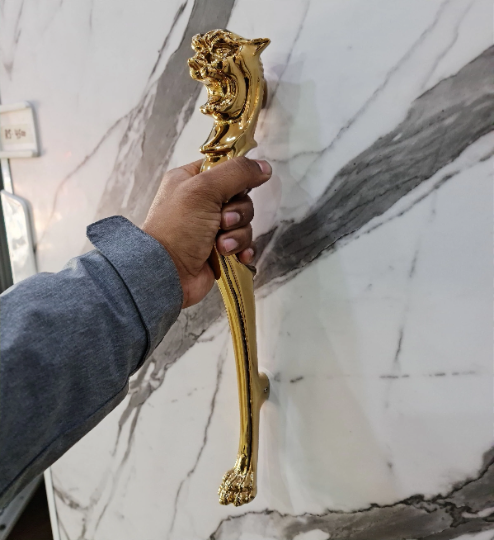 PVD Gold Beast Door Handle for Main Door Handles Pulls for Front