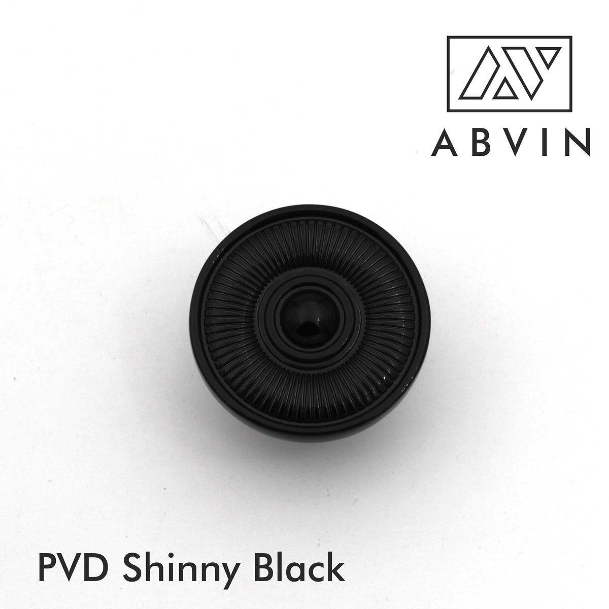 Vintage Wheel Black Cabinet Knob | Antique Bronze Petal Drawer Pull for Furniture, Dressers & Cupboards