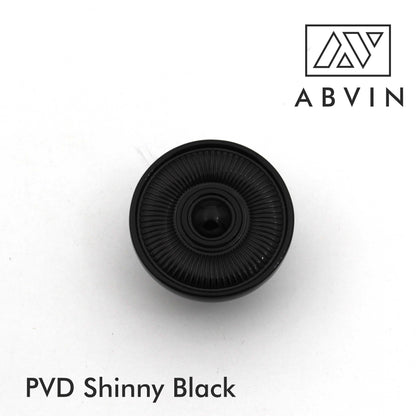 Vintage Wheel Black Cabinet Knob | Antique Bronze Petal Drawer Pull for Furniture, Dressers & Cupboards