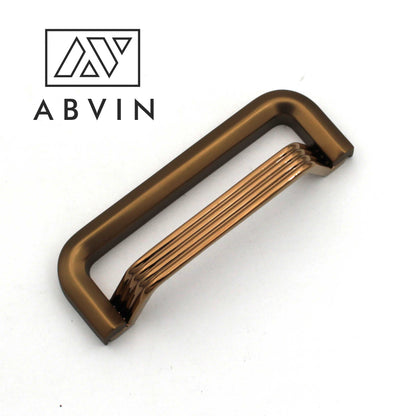 ABVIN Linning Dual Copper Modern Cup Pulls Cabinet Handles for Hardware Cabinets, Cupboards and Drawers - 1 pcs
