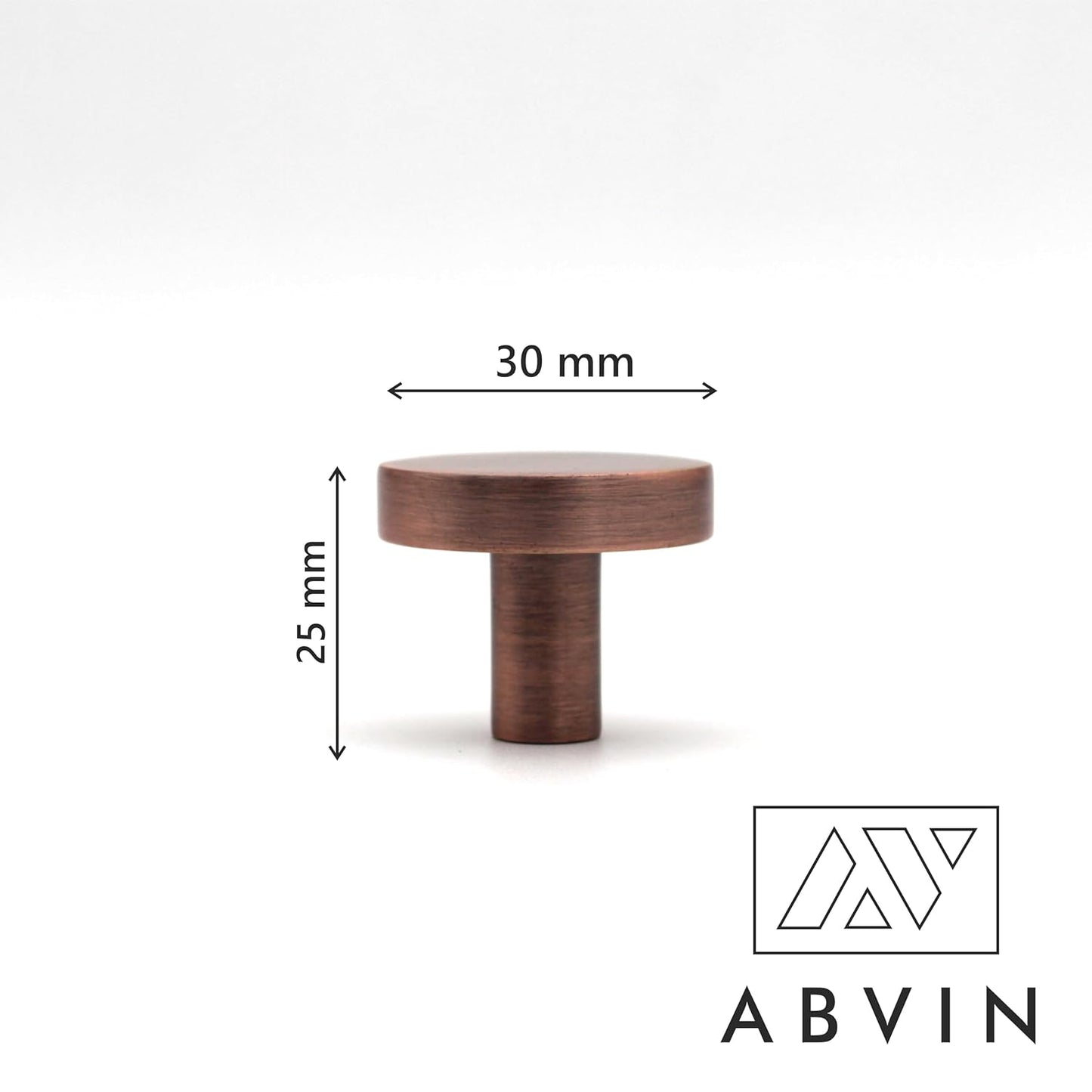 Premium Copper Thin Solid Brass Bar Handles, Modern Gold Cabinet Hardware Furniture Pulls for Doors, Cabinets, Cupboards & Drawers -1 Piece