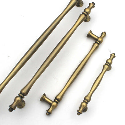 Classical Elegant Antique Handles Pulls Cabinet Drawer Dresser Furniture Knob Handle Pulls - 1 piece