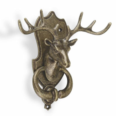 STAG Brass Front Door Knocker - 1 piece