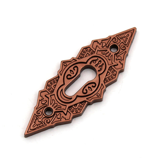 Rosegold Keyhole with Design, Key Hole for Lock - 1 pcs