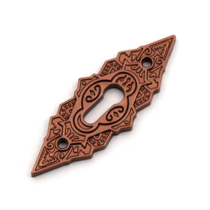 Rosegold Keyhole with Design, Key Hole for Lock - 1 pcs