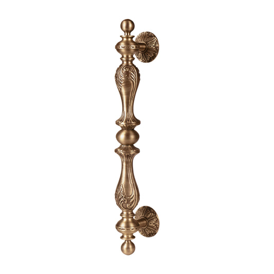 AV-EXP-004 24 inch Pure Brass Vintage Antique Door Handle for Main Door Handles, Pulls for Front Door - 1 pcs
