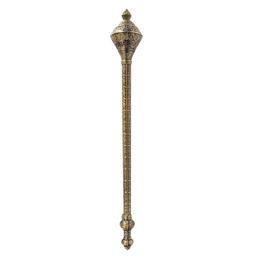 Matt Antique Brass Finish Door Handle: Ornate Entrance Hardware
