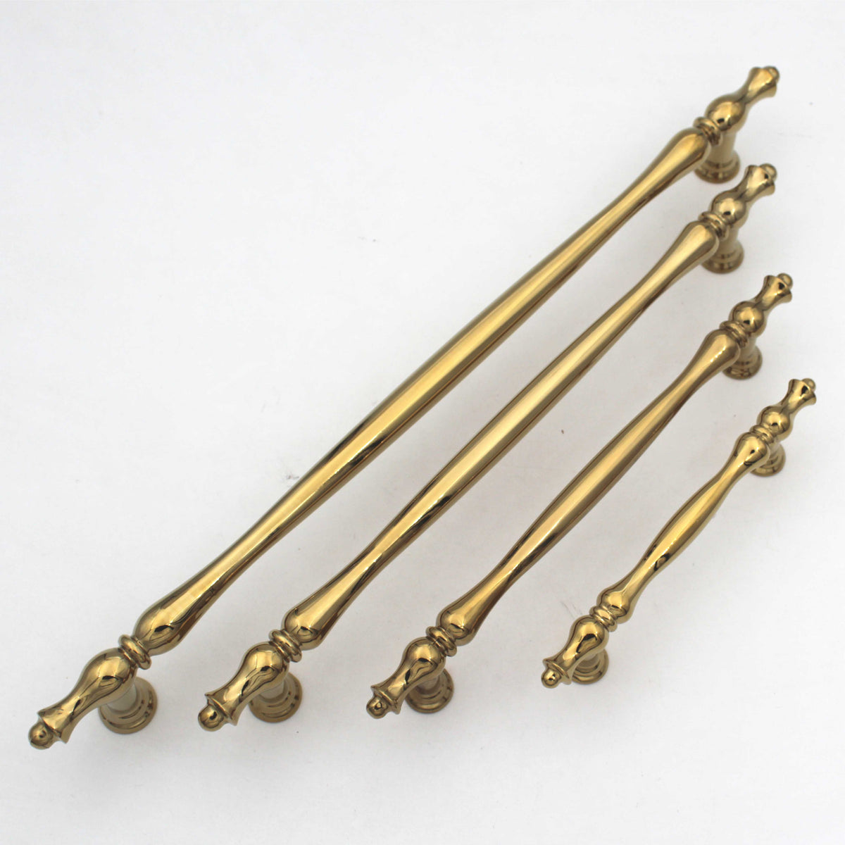 Classical Elegant PVD Gold Handles Pulls Cabinet Drawer Dresser Furniture Knob Handle Pulls - 1 piece