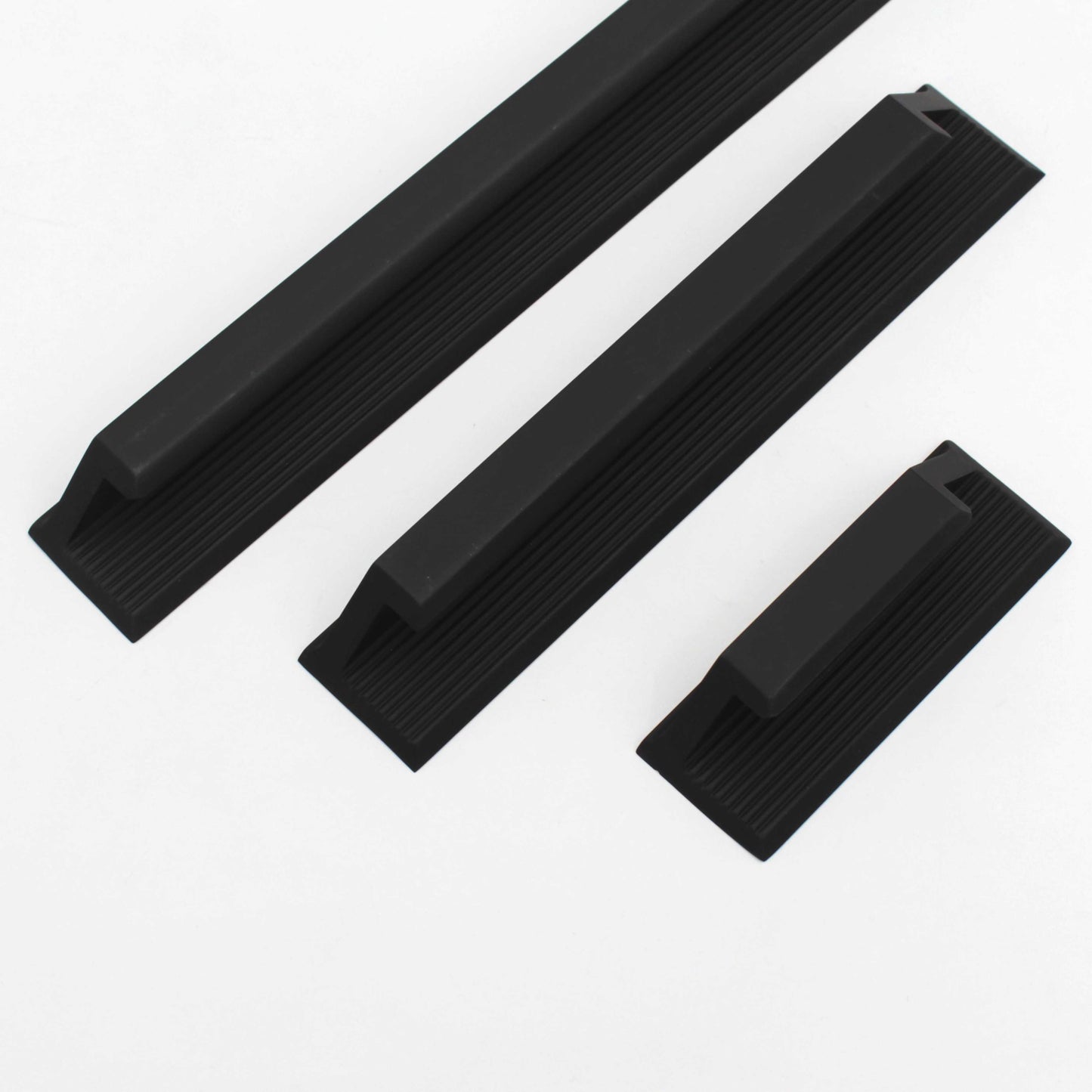 Modern Matt Black Cabinet Pull Bar Handles: Minimalist Door & Drawer Hardware