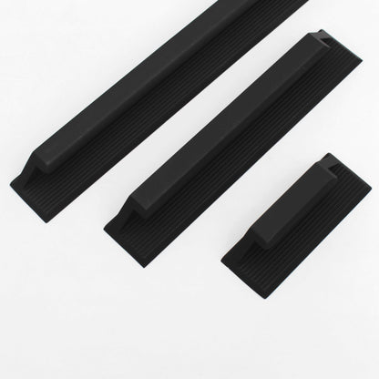 Modern Matt Black Cabinet Pull Bar Handles: Minimalist Door & Drawer Hardware