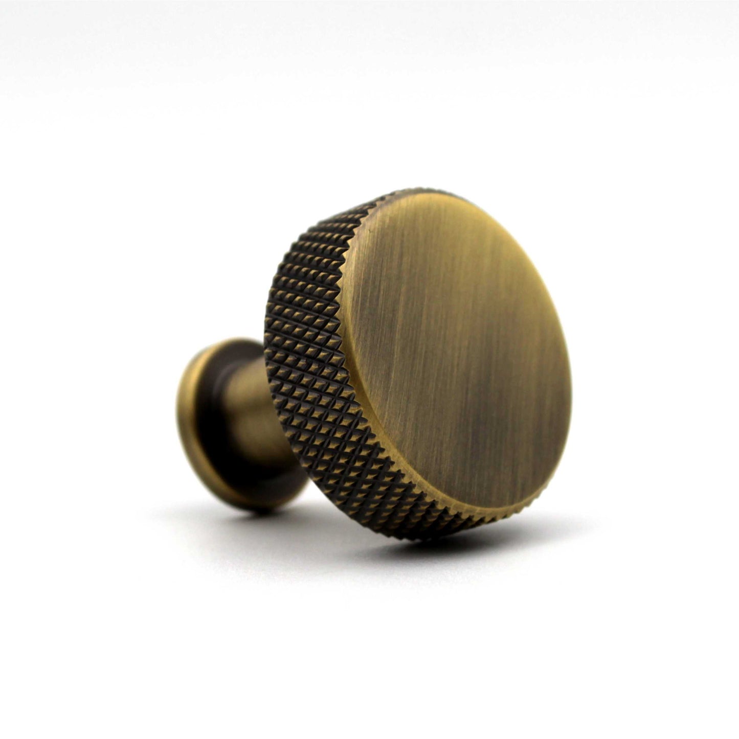 ABVIN Premium Solid Brass Knurled Cabinet Bar Pull Handles Antique Furniture Hardware Drawers Kitchens Cupboard Door
