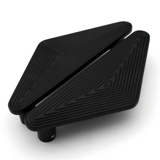 Matt Black Solid Half Style Door Cabinet Wardrobe Handles