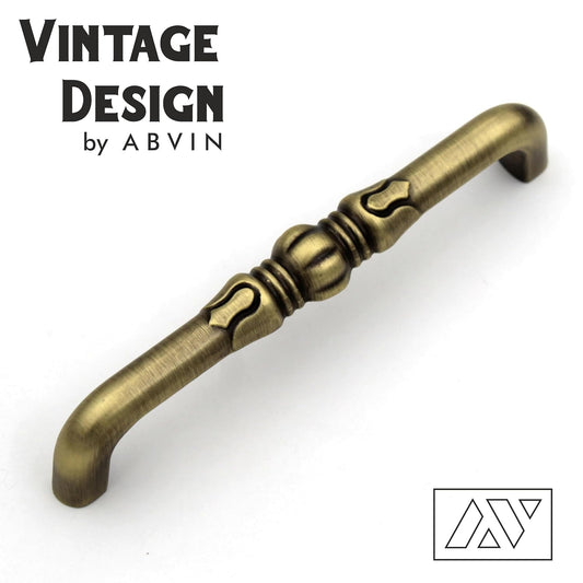 Vinatge ABVIN Antique Cabinet Bar Pull Handles Furniture Hardware Drawers Kitchens Cupboard Door
