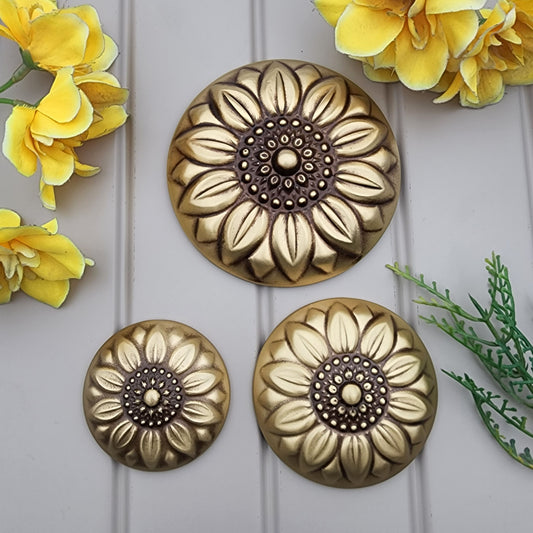 Flower Brass Dome Main Door  – 100% Handmade Solid Brass