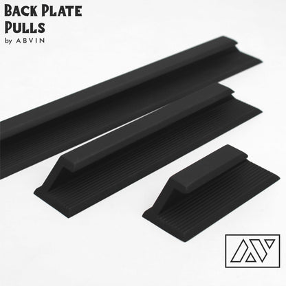 Modern Matt Black Cabinet Pull Bar Handles: Minimalist Door & Drawer Hardware