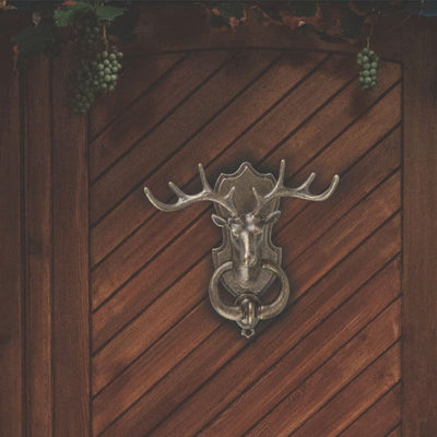 STAG Brass Front Door Knocker - 1 piece