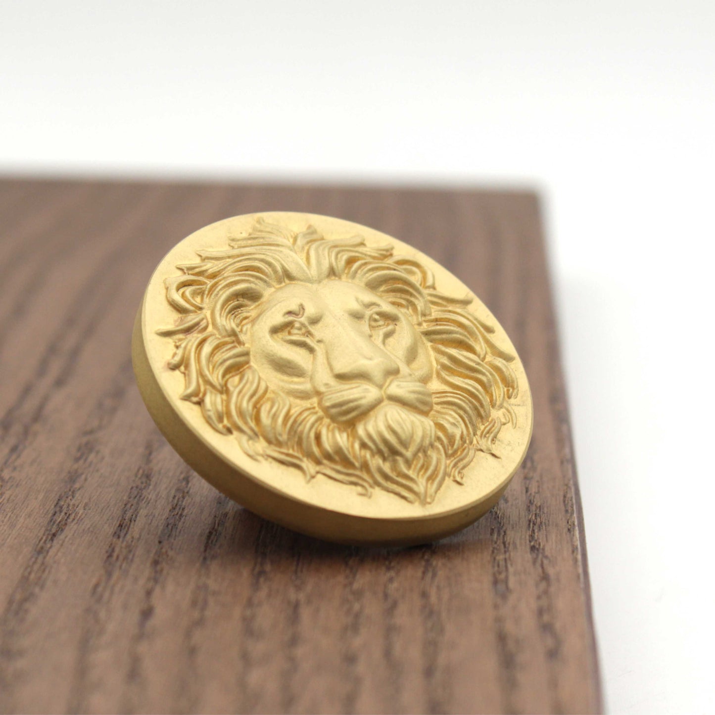 ABVIN Lion Premium Brass Knobs Handles Furniture Pulls Cabinets Cupboards Drawers knob (1 pcs)