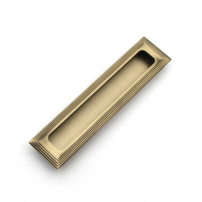 ABVIN Antique Finish Concealed Sliding Concealed Door Handles for Sliding wardrobes (1 Pcs)
