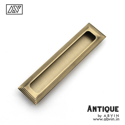 ABVIN Antique Finish Concealed Sliding Concealed Door Handles for Sliding wardrobes (1 Pcs)