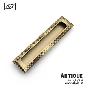 ABVIN Antique Finish Concealed Sliding Concealed Door Handles for Sliding wardrobes (1 Pcs)
