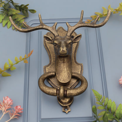 STAG Brass Front Door Knocker - 1 piece