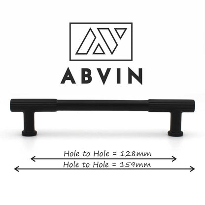 Black Finish Cabinet Pull Handle – Antique Finish | Modern Bar Handle for Kitchen, Drawer & Wardrobe (1 Pc)