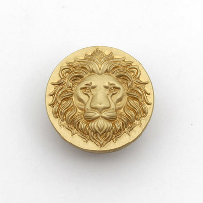 ABVIN Lion Premium Brass Knobs Handles Furniture Pulls Cabinets Cupboards Drawers knob (1 pcs)