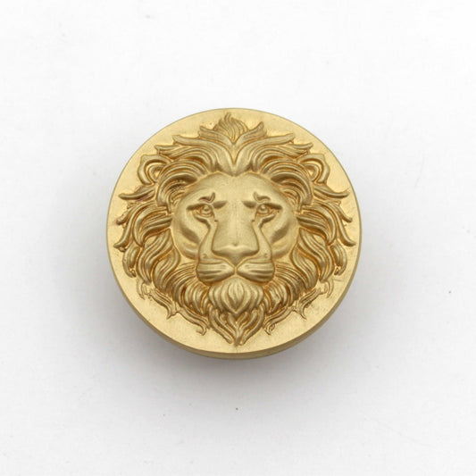 ABVIN Lion Premium Brass Knobs Handles Furniture Pulls Cabinets Cupboards Drawers knob (1 pcs)