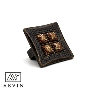 Antique Marble Handles Pulls Cabinet Drawer Dresser Furniture Knob Handle Appliance Pulls - 1 pcs