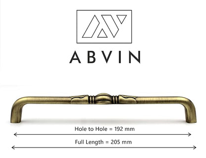 Vinatge ABVIN Antique Cabinet Bar Pull Handles Furniture Hardware Drawers Kitchens Cupboard Door