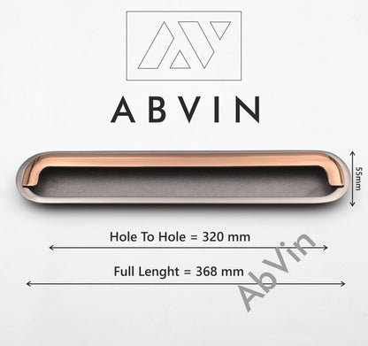 Grey Rosegold Concealed Sliding Door Handle and Concealed Door Pull Handle, Handles for Sliding wardrobes and Drawers