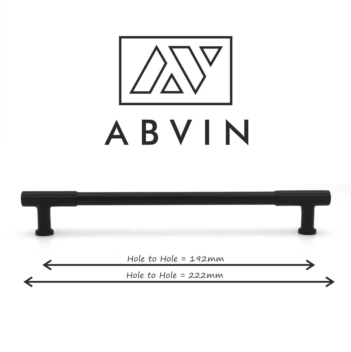 Black Finish Cabinet Pull Handle – Antique Finish | Modern Bar Handle for Kitchen, Drawer & Wardrobe (1 Pc)