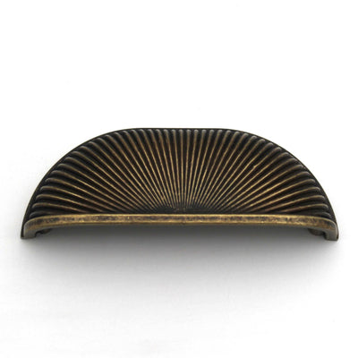 ABVIN Rustic Antique Classical Cup Pulls Cabinet Handles for Hardware Cabinets, Cupboards and Drawers - 1 pcs