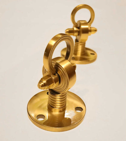 Handcrafted Solid Indian Swing with Brass Chain