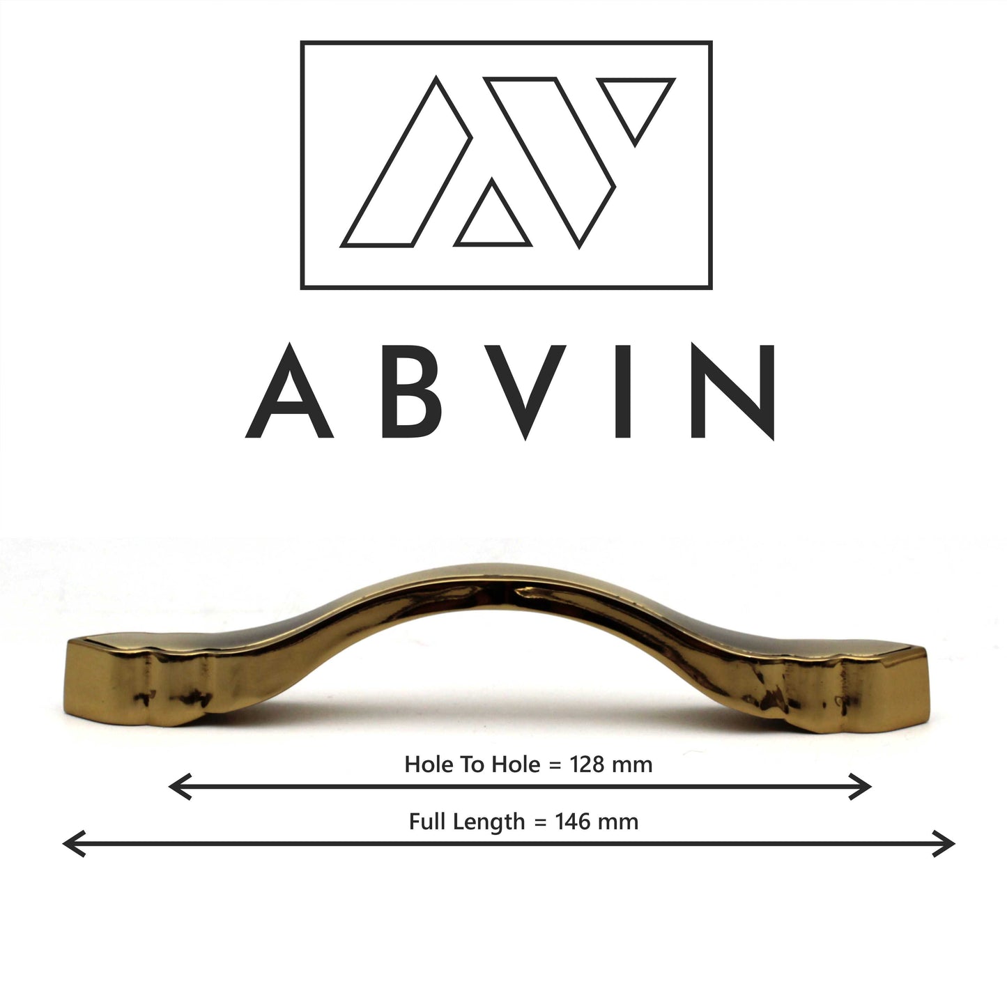 ABVIN Antique Gold Bar Handles, Modern  Cabinet Hardware, Furniture Pulls -01 piece