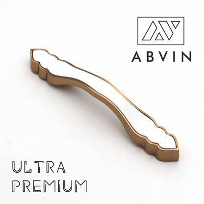 ABVIN White Gold Bar Handles, Modern  Cabinet Hardware, Furniture Pulls -01 piece