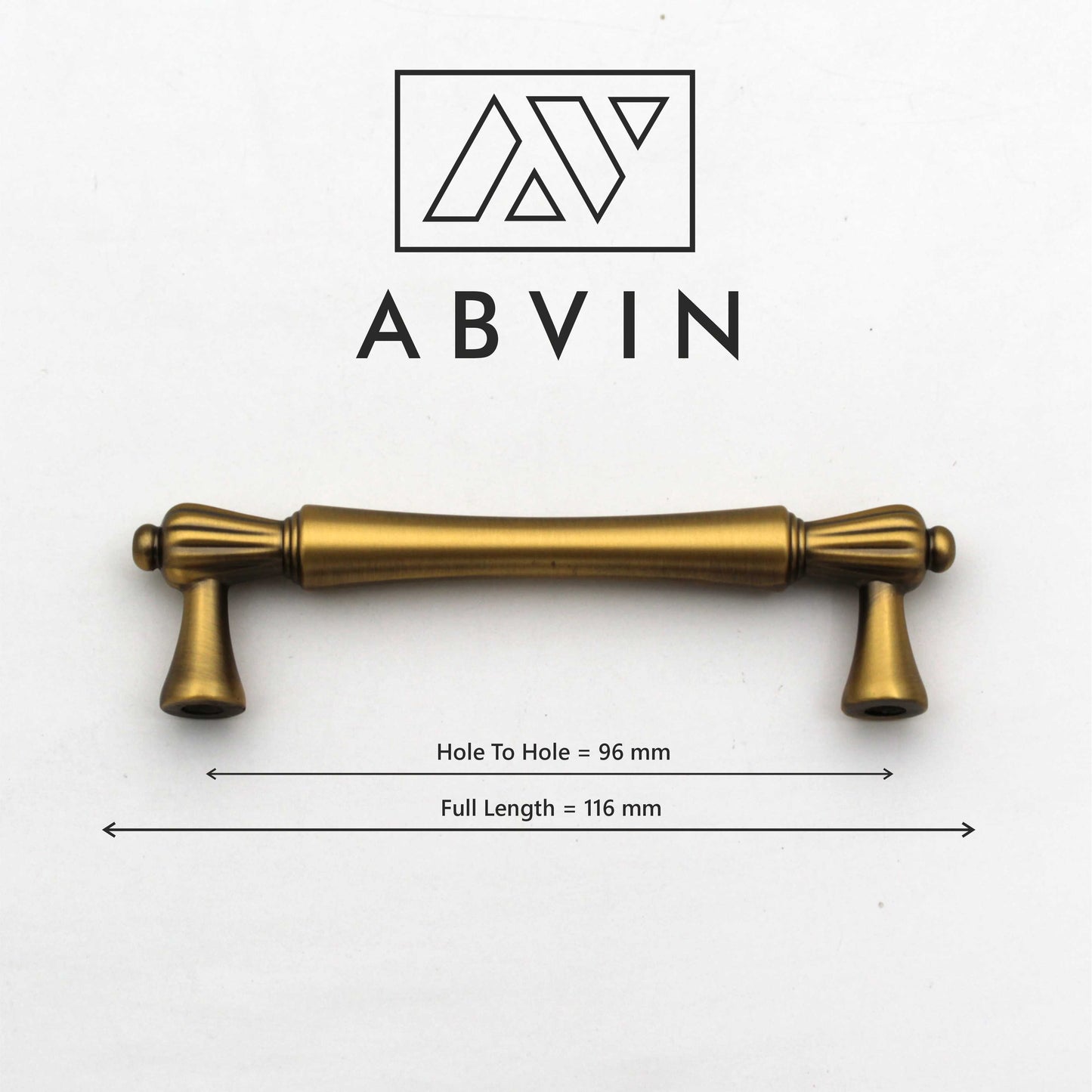 Modern Bronze Antique Cabinet Handle - Sold Individually